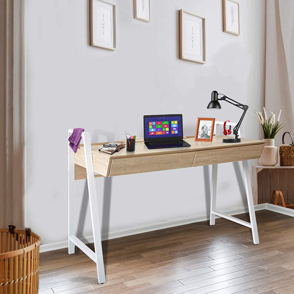Inbox Zero Hobart 50.39'' Desk Wayfair